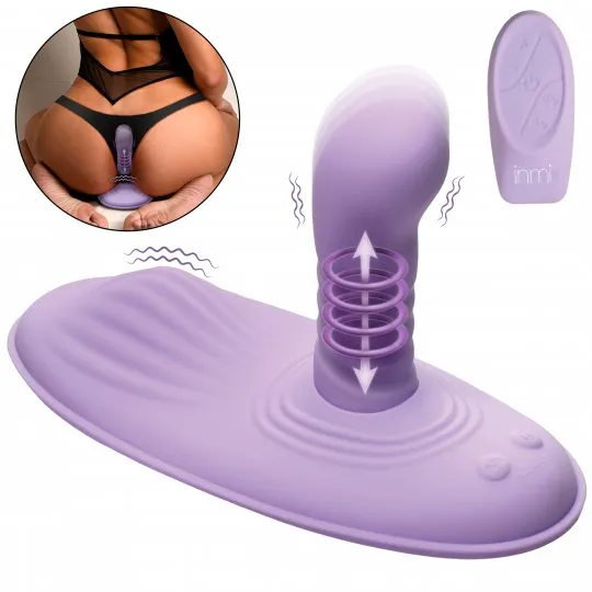 INMI Vibrators Thrust n Grind Thrusting and Vibrating Silicone Sex Grinder