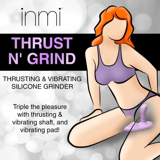 INMI Vibrators Thrust n Grind Thrusting and Vibrating Silicone Sex Grinder