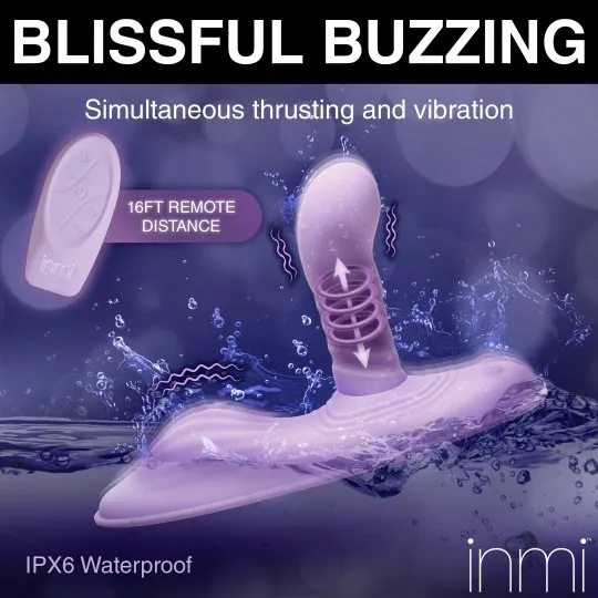 INMI Vibrators Thrust n Grind Thrusting and Vibrating Silicone Sex Grinder