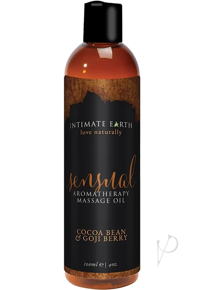 Intimate Earth Couples Intimate Earth Sensual Aromatherapy Massage Oil Cocoa Bean and Goji Berry 4oz Intimate Earth Couples Intimate Earth Sensual Aromatherapy Massage Oil Cocoa Bean and Goji Berry 4oz