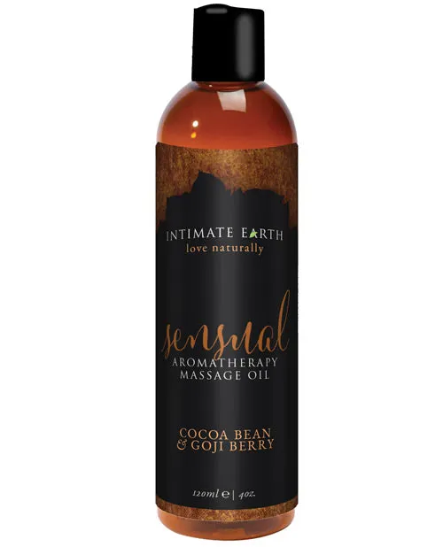Intimate Earth Couples Intimate Earth Sensual Aromatherapy Massage Oil Cocoa Bean and Goji Berry 4oz Intimate Earth Couples Intimate Earth Sensual Aromatherapy Massage Oil Cocoa Bean and Goji Berry 4oz