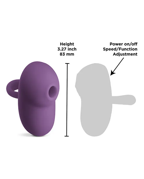 Inya Vibrators Inya Allure Pulsating Air Vibe Rechargeable Silicone Clitoral Stimulator Purple Inya Vibrators Inya Allure Pulsating Air Vibe Rechargeable Silicone Clitoral Stimulator Purple