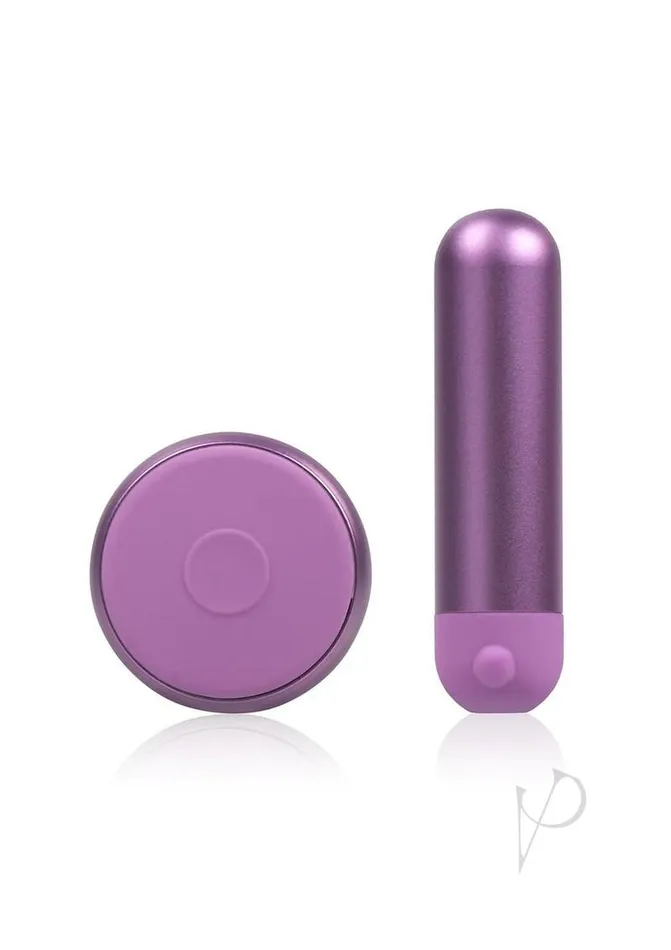 Jimmyjane Female Sex Toys JimmyJane Mini Chroma Metal Rechargeable Bullet with Remote Control Purple