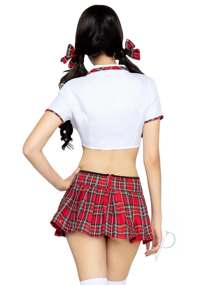 Leg Avenue Miss Prep School 4 piece set SM RedWhite Leg Avenue Anal Leg Avenue Miss Prep School 4 piece set SM RedWhite Leg Avenue Anal