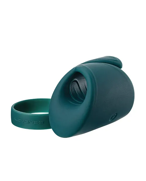 Lovense Male Sex Toys Lovense Gush App Compatible Handsfree Silicone Masturbator Green Lovense Male Sex Toys Lovense Gush App Compatible Handsfree Silicone Masturbator Green