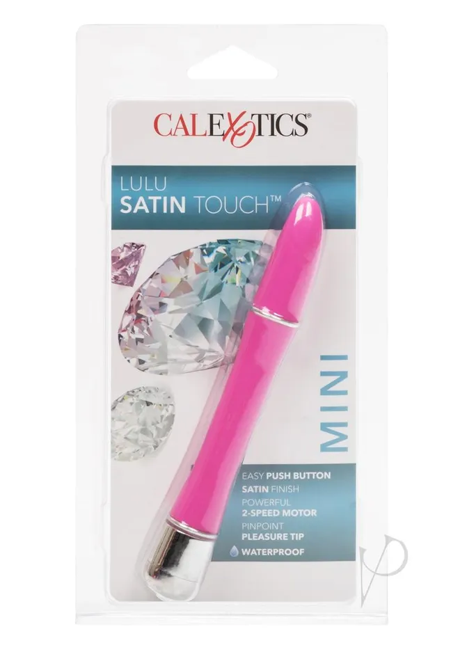 Lulu Satin Touch Vibrator Pink Hard Vibes Vibrators