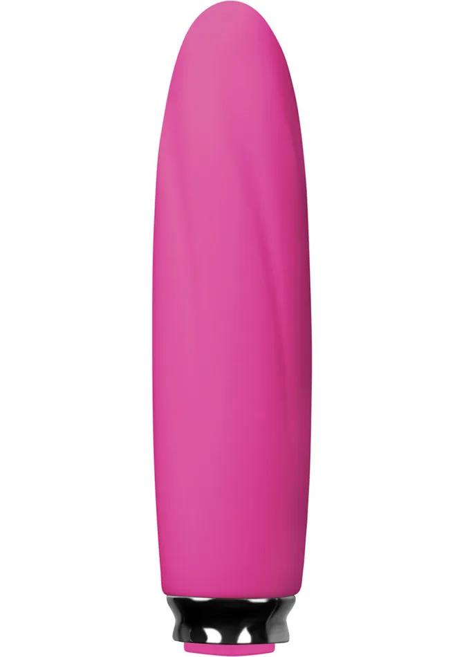 Luxe Vibrators Luxe Collection Electra Rechargeable Silicone Compact Vibrator Pink
