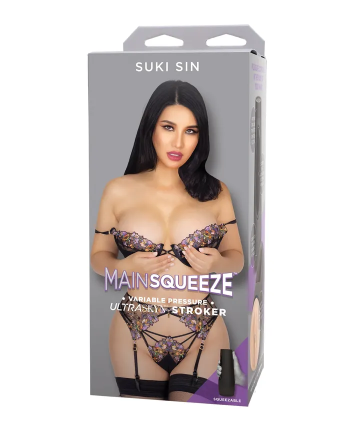 Main Squeeze Male Sex Toys Main Squeeze Suki Sin Ultraskyn Masturbator Pussy Vanilla Main Squeeze Male Sex Toys Main Squeeze Suki Sin Ultraskyn Masturbator Pussy Vanilla