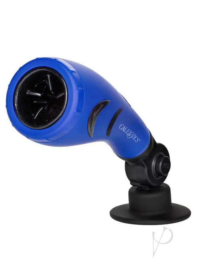 Male Sex Toys Apollo Apollo Hydro Power Stroker Silicone Masturbator Waterproof 925in Blue
