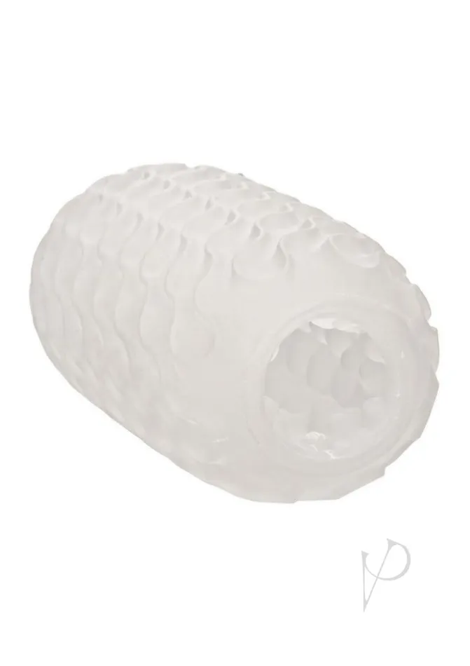 Male Sex Toys Boundless Boundless Reversible Nubby Stroker White