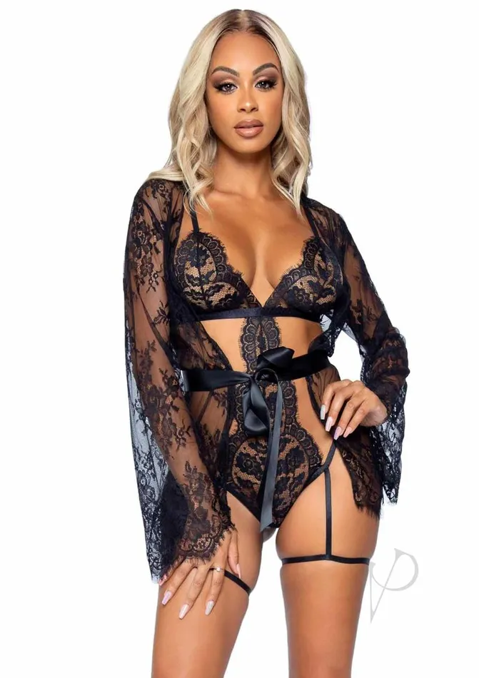 Male Sex Toys Leg Avenue Leg Avenue Eyelash Lace Garter Teddy with GString Back and Adjustable Straps Lace Robe and Ribbon Tie 3 pieces Small Black Male Sex Toys Leg Avenue Leg Avenue Eyelash Lace Garter Teddy with GString Back and Adjustable Straps Lace Robe and Ribbon Tie 3 pieces Small Black