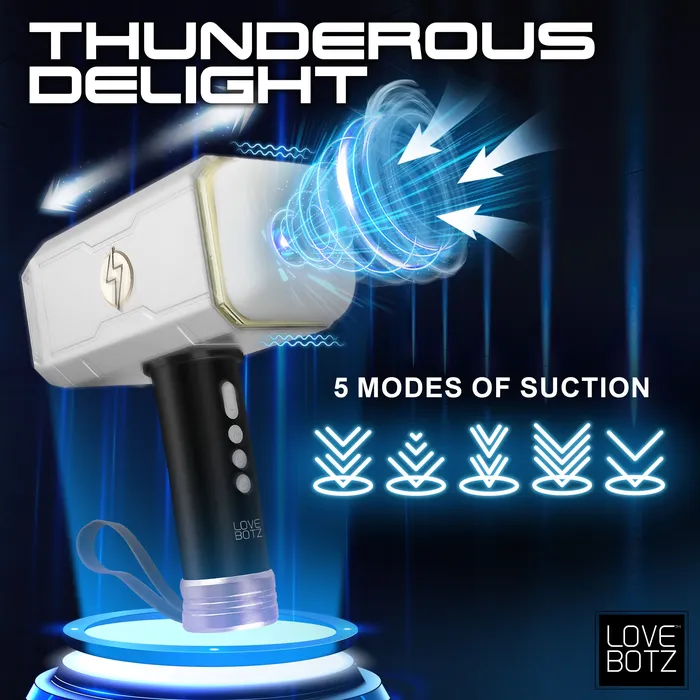 Male Sex Toys LoveBotz Thunder Stroker Sucking Masturbator