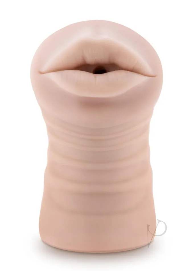 Male Sex Toys M For Men M for Men Skye Masturbator with Bullet Mouth Vanilla