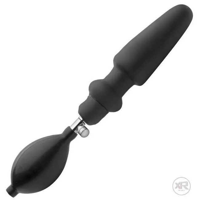Male Sex Toys Master Series Expander Inflatable Anal Plug with Removable Pump