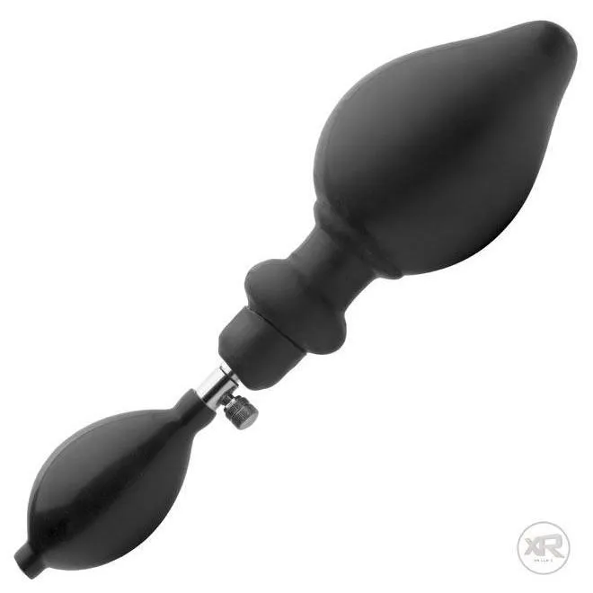 Male Sex Toys Master Series Expander Inflatable Anal Plug with Removable Pump