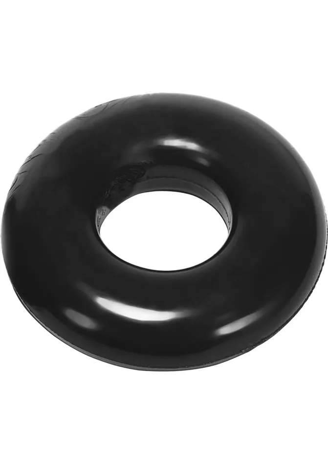 Male Sex Toys Oxballs Oxballs Atomic Jock DoNut2 Fatty Cock Ring Black