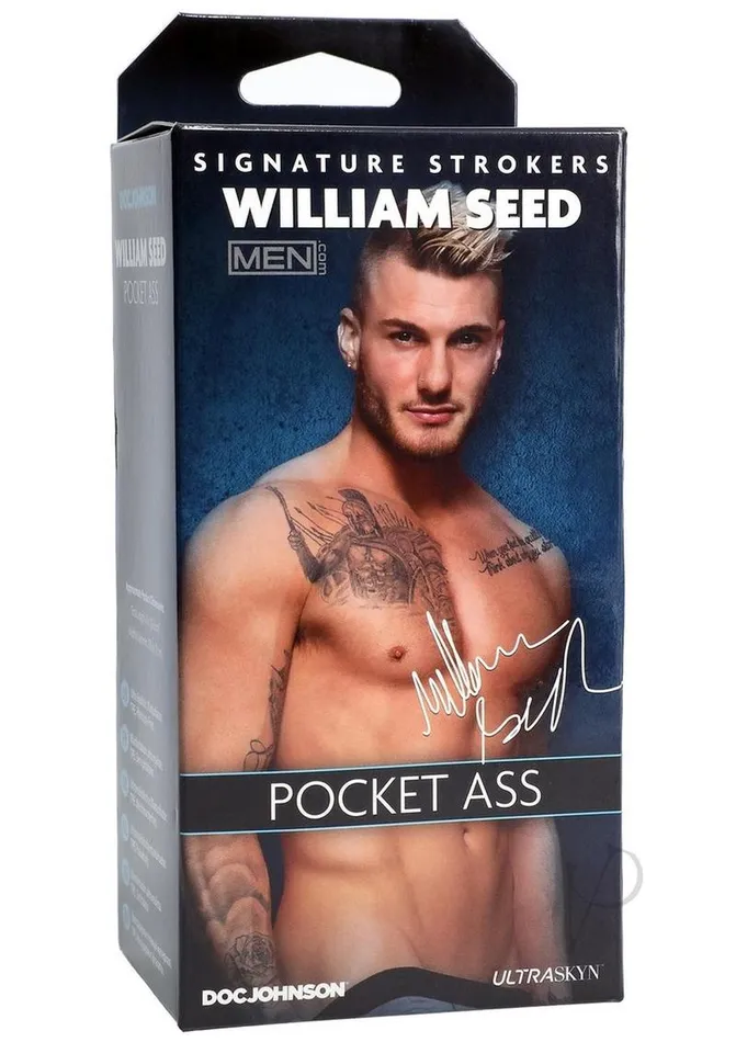 Male Sex Toys Signature Strokers Signature Strokers William Seed Pocket Ass Masturbator Vanilla Male Sex Toys Signature Strokers Signature Strokers William Seed Pocket Ass Masturbator Vanilla