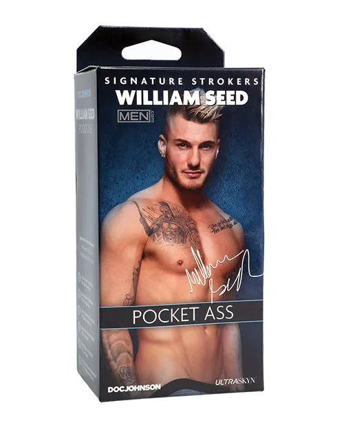 Male Sex Toys Signature Strokers Signature Strokers William Seed Pocket Ass Masturbator Vanilla