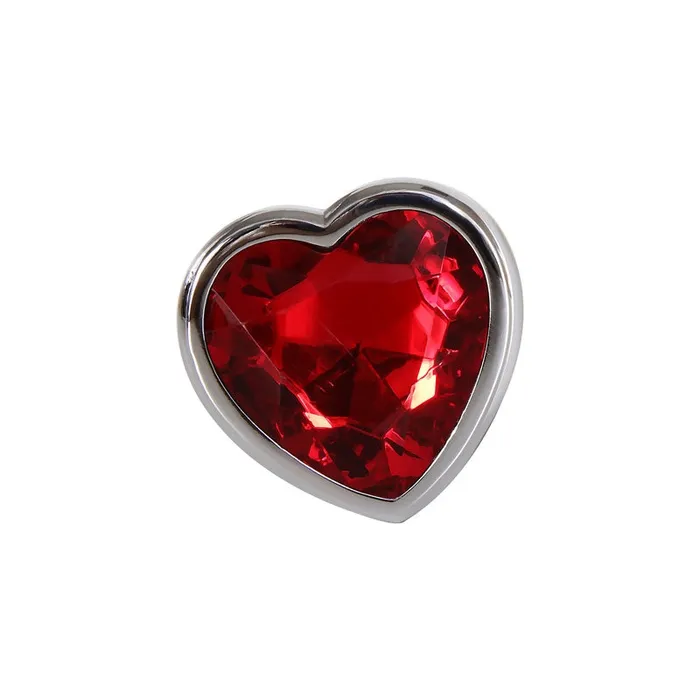 Male Sex Toys Wild Night Fantasies Adam Eve Red Heart Gem Anal Plug Small