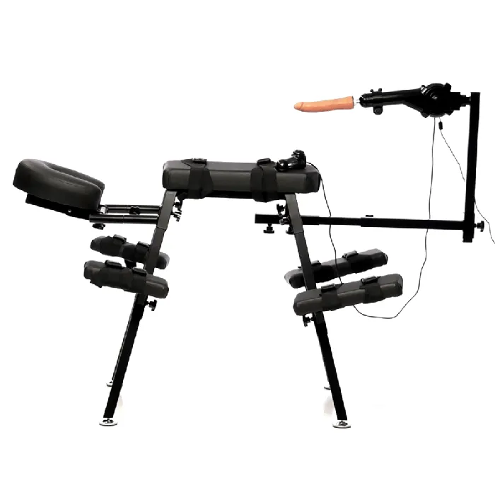 Master Series Female Sex Toys Obedience Chair with Sex Machine