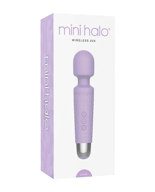 Mini Halo Vibrators Mini Halo Wireless 20x Wand Lilac Mini Halo Vibrators Mini Halo Wireless 20x Wand Lilac