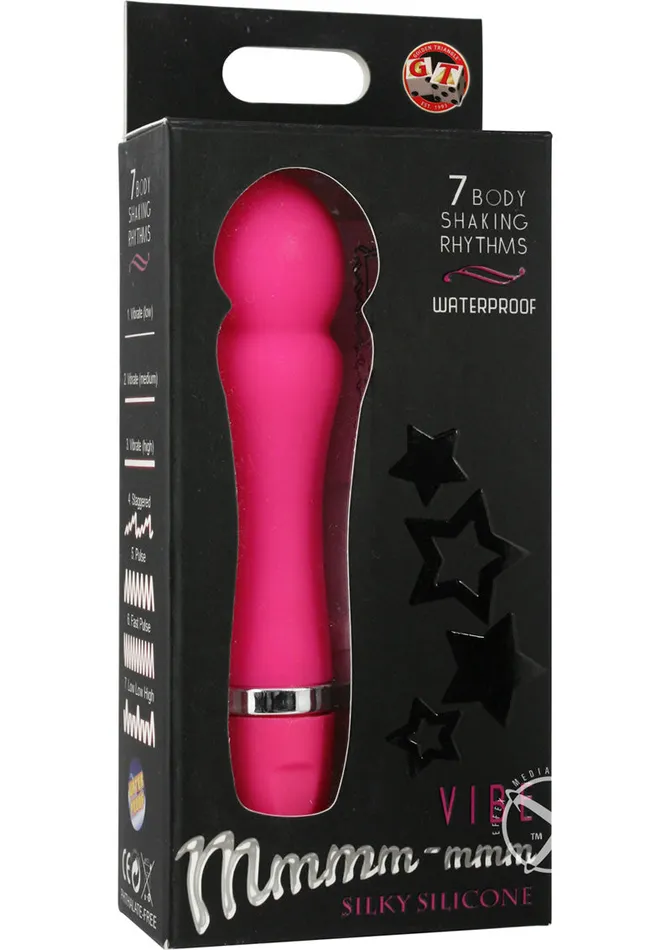 Mmmm Mmm Vibe Mmmm Mmm Silicone Pop Vibrator Pink Vibrators