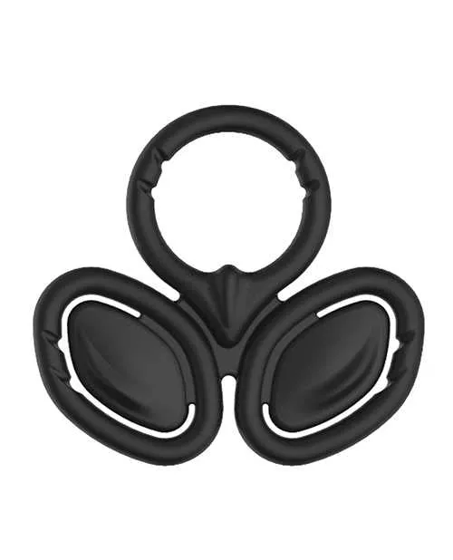 My Cockring The Triad Silicone Cock Ring and Ball Cinch Black My Cockring Male Sex Toys My Cockring The Triad Silicone Cock Ring and Ball Cinch Black My Cockring Male Sex Toys