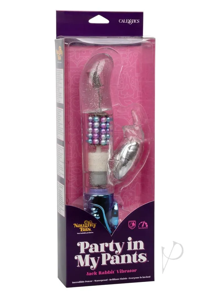 Naughty Bits Female Sex Toys Naughty Bits Party in my Pants Jack Rabbit Rotating and Gyrating Vibrator Multicolored Naughty Bits Female Sex Toys Naughty Bits Party in my Pants Jack Rabbit Rotating and Gyrating Vibrator Multicolored