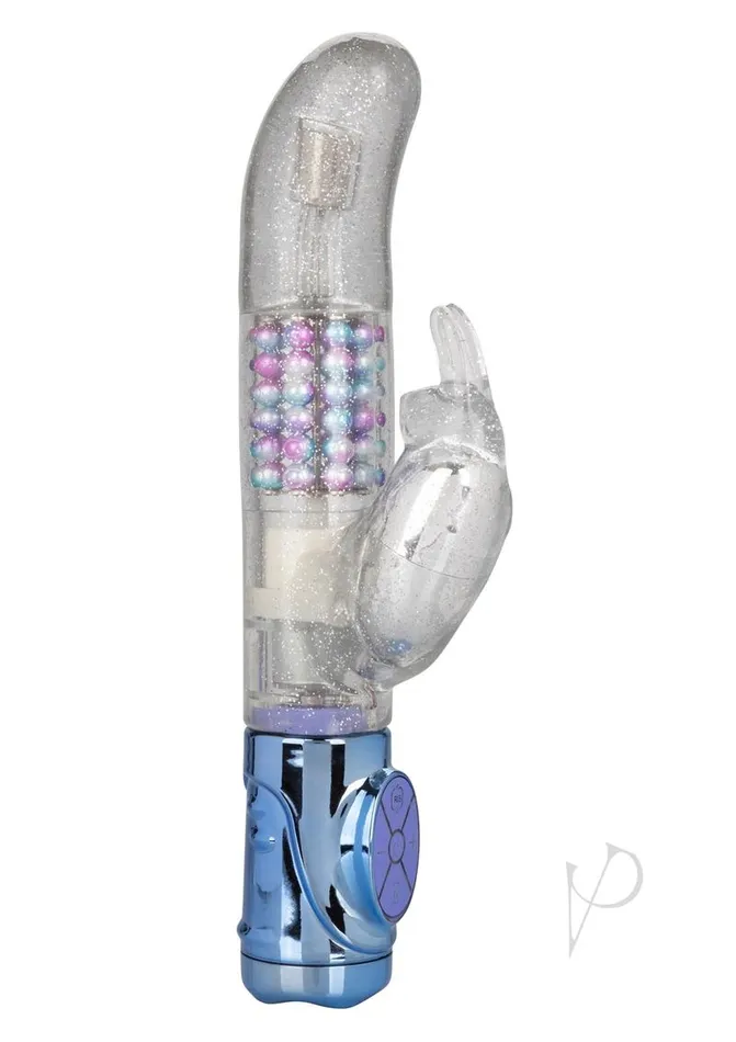 Naughty Bits Female Sex Toys Naughty Bits Party in my Pants Jack Rabbit Rotating and Gyrating Vibrator Multicolored