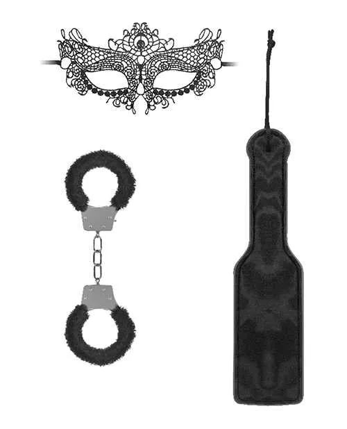 Ouch Kits Introductory Bondage Kit 3 3 piece kit Black Ouch Couples Ouch Kits Introductory Bondage Kit 3 3 piece kit Black Ouch Couples