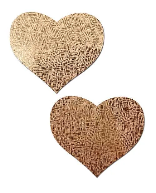 Pastease Basic Love Liquid Heart Rose Gold OS Pastease Vibrators