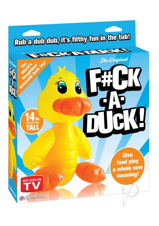 Pipedream Vibrators FCKADUCK YellowOrange