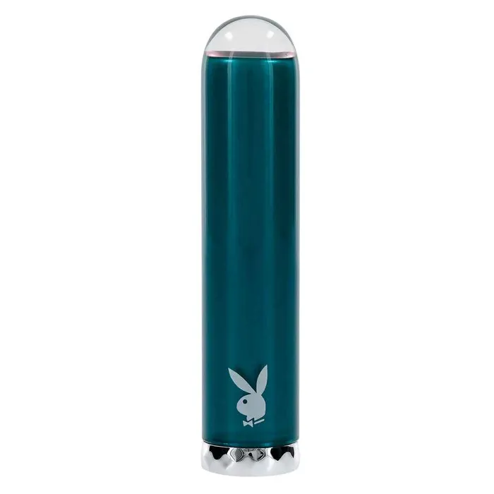 Playboy Pleasure Female Sex Toys Playboy Pleasure EMERALD Glass Bullet Vibrator