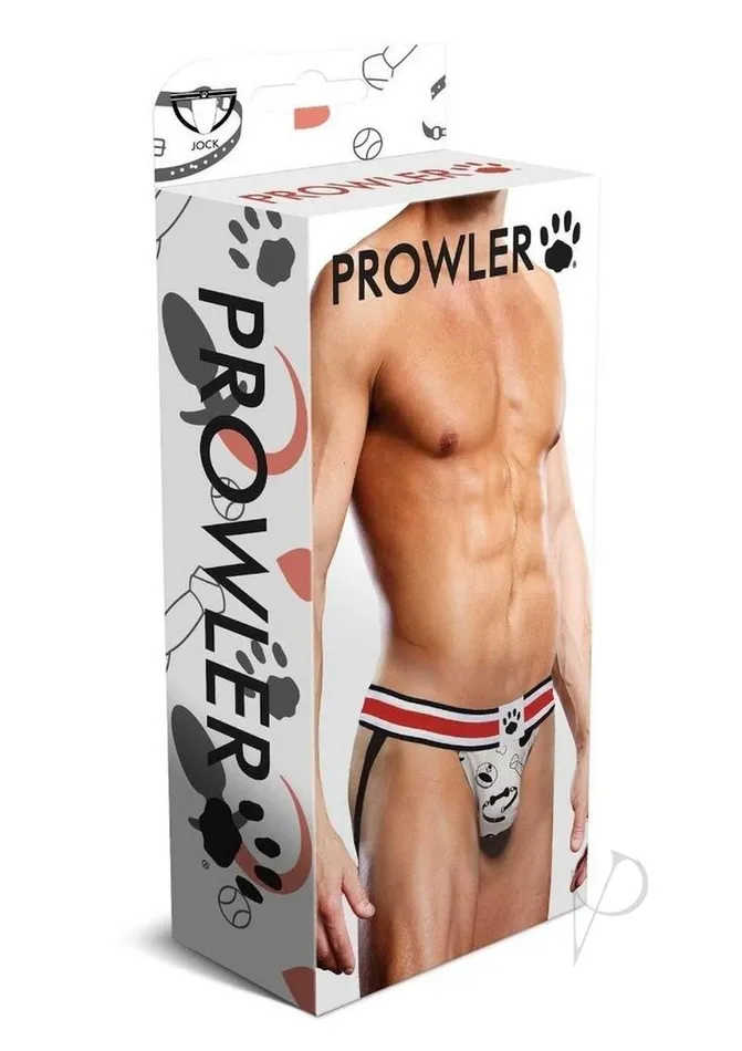 Prowler Puppie Print Jock Large WhiteBlack Prowler Anal