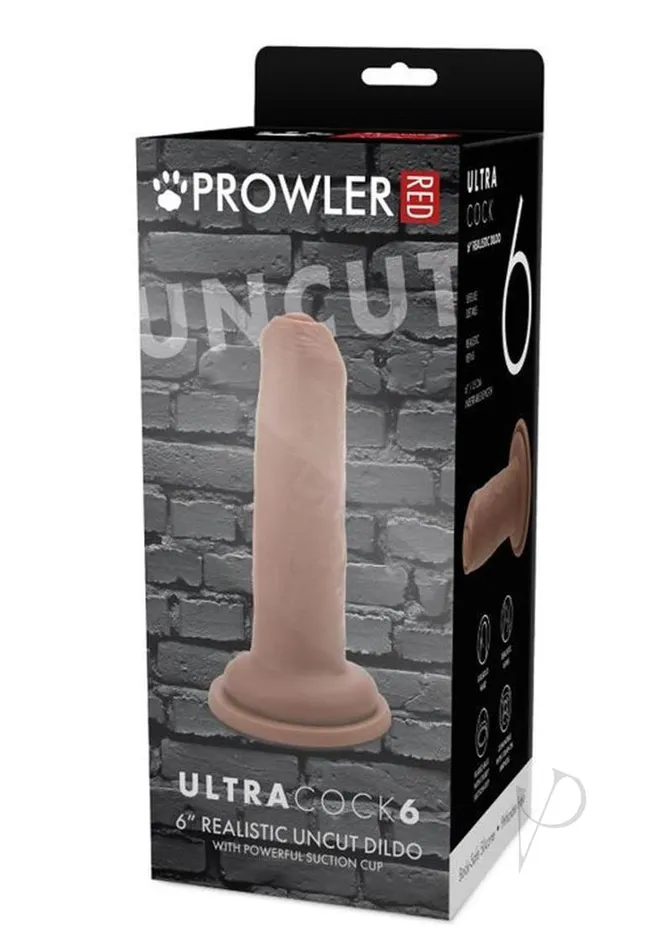Prowler RED Uncut Ultra Cock Realistic Dildo 6in Caramel Prowler Red Female Sex Toys Prowler RED Uncut Ultra Cock Realistic Dildo 6in Caramel Prowler Red Female Sex Toys