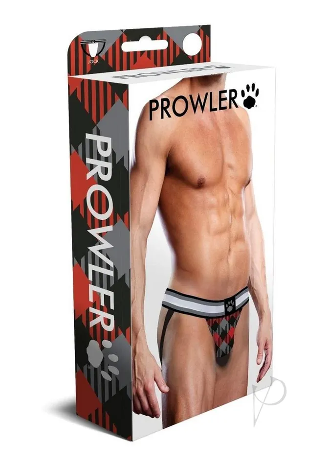 Prowler Tartan 1 Jock Large BlackRed Prowler Anal
