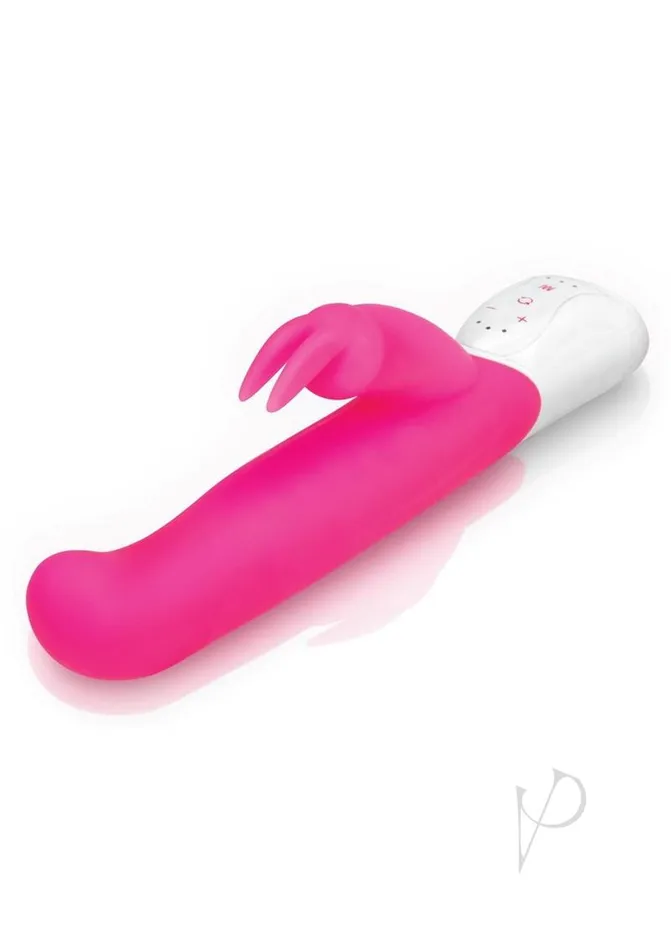 Rabbit Essentials Silicone Rechargeable GSpot Rabbit Vibrator Hot Pink Rabbit Essentials Vibrators Rabbit Essentials Silicone Rechargeable GSpot Rabbit Vibrator Hot Pink Rabbit Essentials Vibrators