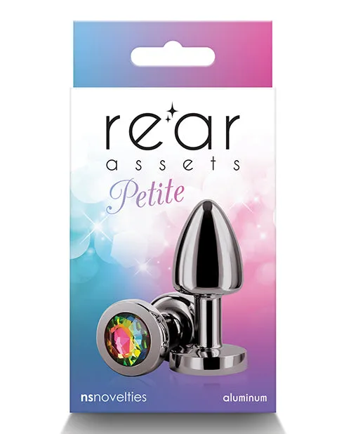 Rear Assets Anal Rear Assets Aluminum Anal Plug Petite GunmetalRainbow Rear Assets Anal Rear Assets Aluminum Anal Plug Petite GunmetalRainbow