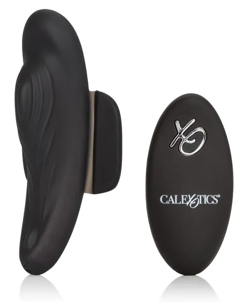 Remote Controlled Vibes Female Sex Toys LockNPlay Remote Panty Teaser Rechargeable Silicone Panty Vibe with Remote Control Black