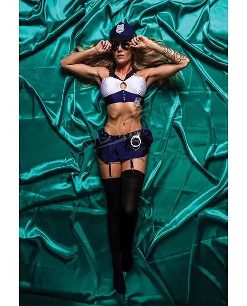 Role Play Anal Role Play Cocky Cop 8 pc Set BlueWhite SM Role Play Anal Role Play Cocky Cop 8 pc Set BlueWhite SM
