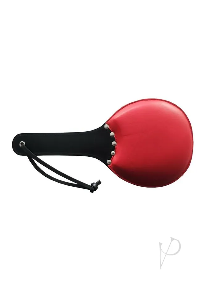 Rouge Restraints Rouge Padded Leather Ping Pong Paddle RedBlack