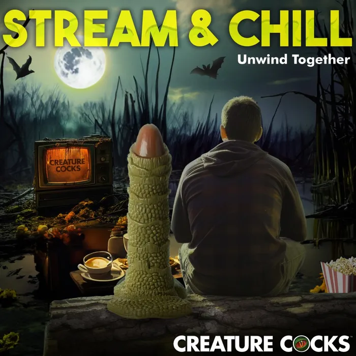 Scaly Swamp Monster 3 Foot Giant Dildo Creature Cocks Dildos