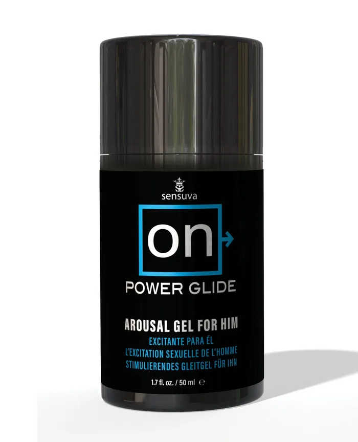 Sensuva On Power Glide For Him 17oz On For Him Female Sex Toys