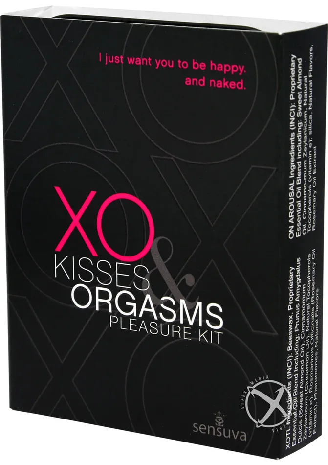 Sensuva Pleasure Kits Vibrators XO Kisses and Orgasms Pleasure Kit