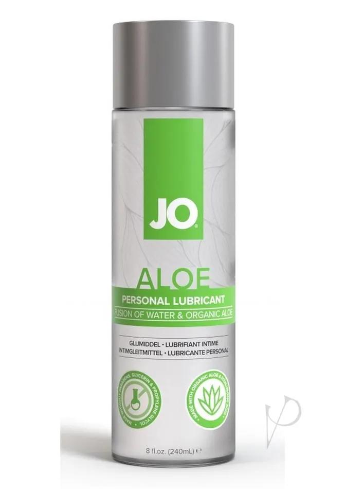 Sexual Health Wellbeing System Jo JO Aloe Original Water Based Lubricant 8oz Sexual Health Wellbeing System Jo JO Aloe Original Water Based Lubricant 8oz