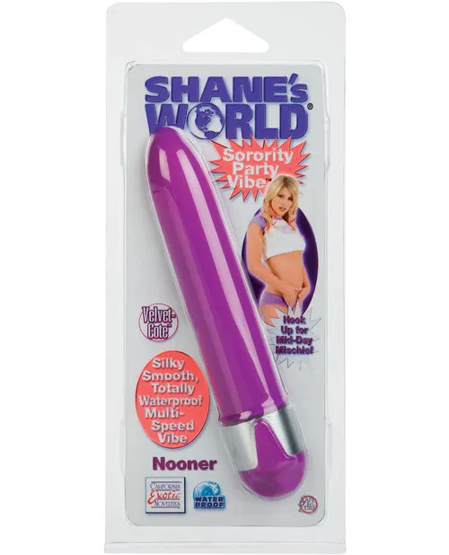 Shanes World Sorority Party Vibe Nooner Vibrator Purple Shanes World Vibrators Shanes World Sorority Party Vibe Nooner Vibrator Purple Shanes World Vibrators