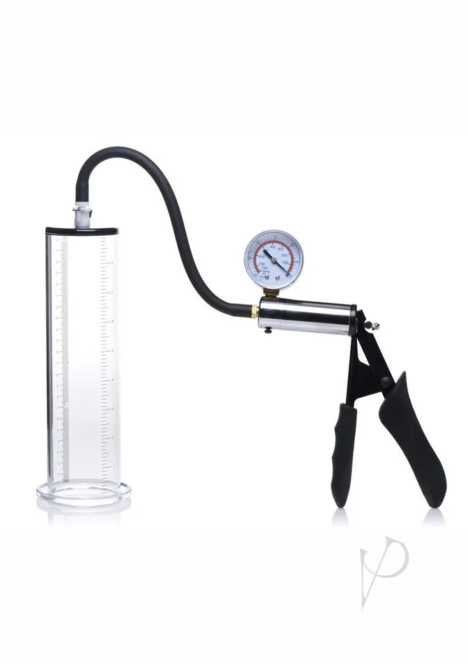 Size Matters Male Sex Toys Size Matters Penis Pump Kit with Cylinder 225in Clear