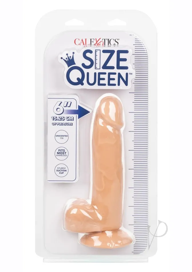 Size Queen Dildo 6in Vanilla Size Queen Dildos