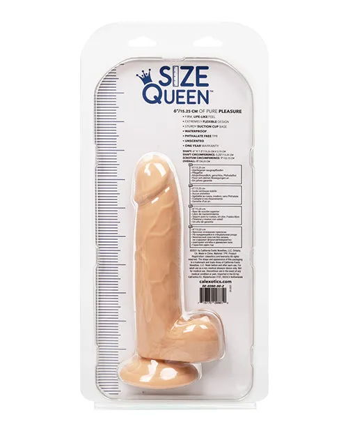 Size Queen Dildo 6in Vanilla Size Queen Dildos Size Queen Dildo 6in Vanilla Size Queen Dildos