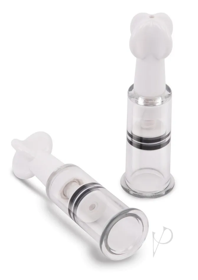 Size Up Anal Size Up Twisty Nipple Suckers Small ClearBlack